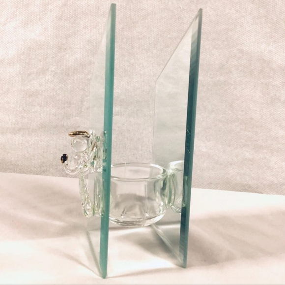Glass Angel Candle Holder - Picture 2 of 5